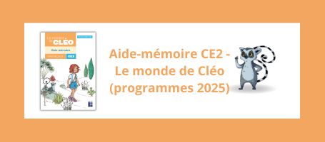 Aide-m&eacute;moire CE2